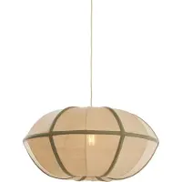 Light & Living Lampe pendante Japandi Mirelys Ø 61cm - vert olive