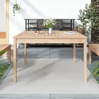 Prolenta Maison Exclusive - Table de jardin 121x82,5x76 cm en pin massif
