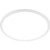 Briloner SLIM CASE Plafonnier LED, lumière indirecte, lumière blanche neutre, blanc, Ø29,5 x 3 cm