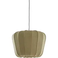Light & Living Lampe pendante Japandi Zubedo Ø 60 cm - vert olive