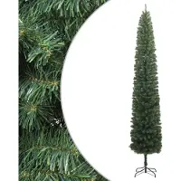 vidaXL "2024 "cloris Sapin de Noël Élancé avec support 270 cm PVC - Sapins de Noël artificiels CHY60197438