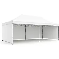 AGA Stand de ciseaux 3x6m Blanc