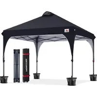 Sonstiges ABCCANOPY Pavillon Pop-Up 3x3M étanche avec sac de transport à roulettes
