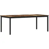 Syfax Table de salle à manger / Table de repas 2 pcs