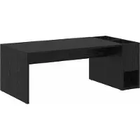 Syfax Table basse Chêne noir 101,5 x 50 x 37 cm Bois d'ingénierie