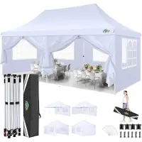Sonstiges COBIZI Pavillon pliable 3x6m étanche stable Tente de réception Pavillon de jardin
