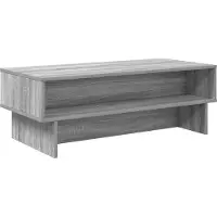 Syfax Table basse Gris Sonoma 100 x 46 x 35 cm Bois d'ingénierie