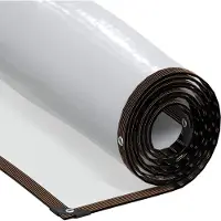 vidaXL Bâche de protection pour plantes, transparente, 6 x 1,5 m, PE
