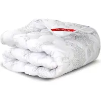 AIO Factory Couette 140x200 cm couette toute l'année microfibre antiallergique imprimée silicone