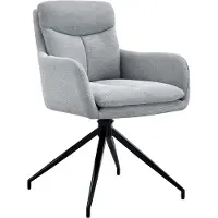 CLP Chaise de salle à manger Somers - revêtement en tissu - couleur crème