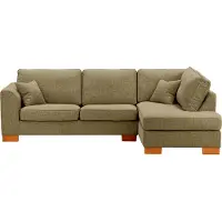 Wintech Canapé d'angle droit Avos avec fonction lit-Vitolini 256-0624-aveo