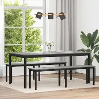 Prolenta Table exclusive - Dimensions : 180 x 90 x 75 cm - Matériau : bois composite - Forme : rectangulaire