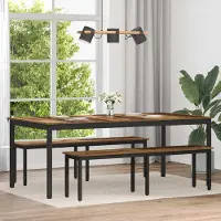 Prolenta Table exclusive - Dimensions : 200 x 100 x 75 cm - Matériau : bois composite - Forme : rectangulaire