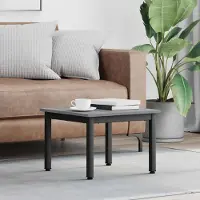 Prolenta Maison Exclusive - Table basse Sonoma grise 50 x 50 x 36 cm Matériau dérivé du bois