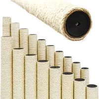Eyepower 45 cm Tronc en sisal pour arbre à chat Tronc de remplacement M10 - Ø 9,2 cm Colonne en sisal Tronc à chat