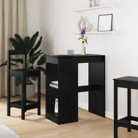 Prolenta Table de bar exclusive - Dimensions : 90 x 47,5 x 103,5 cm - Matériau : bois composite - Forme : rectangulaire