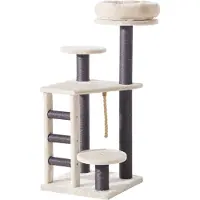 Nobby Kratzbaum Classic "DONACO" crème ; 48 x 48 x 116 cm
