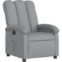 Sonstiges Fauteuil inclinable Gris clair Tissu