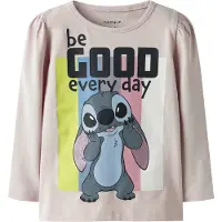 Name it T-Shirt 'NMFDIANA STITCH' opal / kiwi / mauve / noir