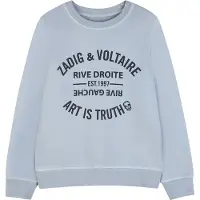 Zadig & Voltaire Sweat-shirt enfant X60600 filles - Bleu - 10 ans