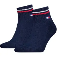 Tommy Hilfiger Chaussettes - 2 Pack - Dark Marine - - 43/46 - Chaussettes