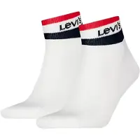 Levi's Socquettes - 2 Pack - Blanc - - 39/42 - Chaussettes