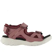 Ecco - Sandales roses pour filles, chaussures de loisirs