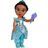 JAKKS Pacific Aladdin Disney Jasmine Poupée du 100e anniversaire 38 cm bleu bleu One Size