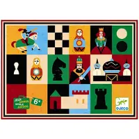 Djeco Échecs et dames - Un jeu classique pour les enfants