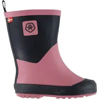 Color Kids Bottes en caoutchouc rose ancienne / noir