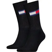 Tommy Hilfiger Chaussettes - 2 Pack - Noir - - 39/42 - Chaussettes