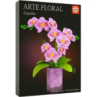 Educa Jeu éducatif Orchidée Art Floral Rose Rose One Size