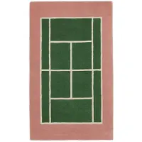 OYOY Tapis de tennis rose