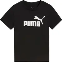 Puma T-Shirt 'ESS No. 1' noir / blanc
