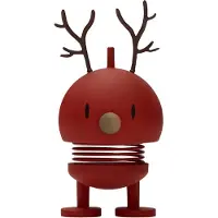 Hoptimist Small Soft Renne Bumble - 9 cm - Berry - - UneTaille - Figure décorative