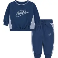 Nike Survêtement bleu marine / gris / blanc