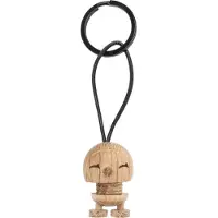 Hoptimist Porte-clés Bimble - 3 cm - Raw Oak - - UneTaille - Porte-clés