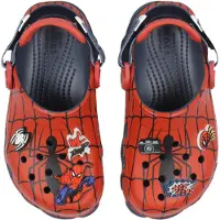 Crocs Sandales 'Team Spiderman All Terain Kids Clog' rouge