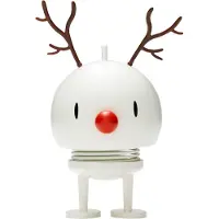 Hoptimist Medium+ Bumble Renne - 10 cm - Blanc - - UneTaille - Figure décorative