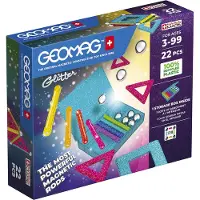 Geomag Set de Jeu Geomag Glitter (22 Pièces)