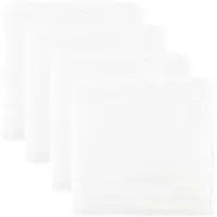 Pippi Baby 4 Pack Carrés de mousseline Pippi - 65x65 cm - Blanc - - UneTaille - carrés de mousseline