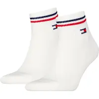 Tommy Hilfiger Chaussettes - 2 Pack - Blanc - - 43/46 - Chaussettes