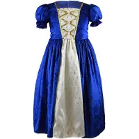 Den Goda Fen Princess Costume Bleu 6-8 Years Enfants
