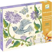 Djeco Set de Création - Atelier Aquarelle - Passiflore - - UneTaille - Set de Création