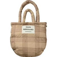 MADS NORGAARD COPENHAGEN Cabas marron / cappuccino