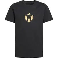 Adidas Messi Icon Graphic Short Sleeve T-shirt Noir 11-12 Years Garçon