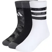 Adidas Chaussettes de sport gris / anthracite / noir / blanc