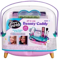 Shimmer 'N Sparkle Beauty Caddy Beauty Set Rose Enfants