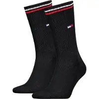 Tommy Hilfiger Chaussettes bleu marine / rouge sang / noir / blanc