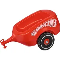 BIG Bobby Car Trailer - Rouge - - UneTaille - Voiture